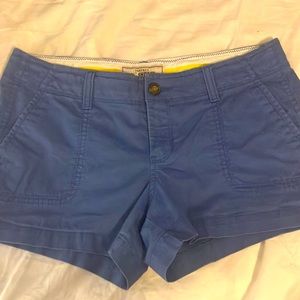 Old navy shorts size 4 low rise khaki’s blue